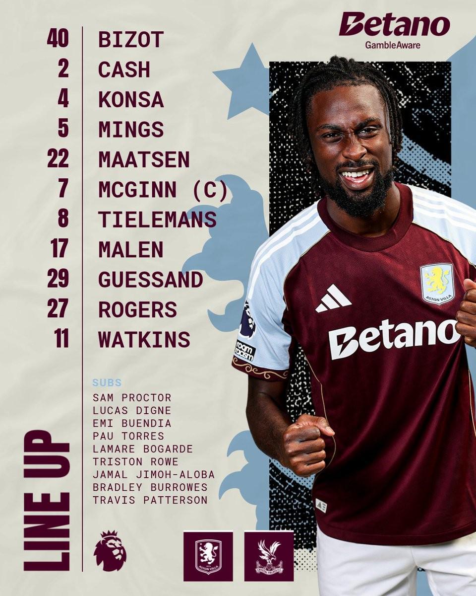 加盟曼联?达米安-马丁内斯未入选维拉今日比赛大名单